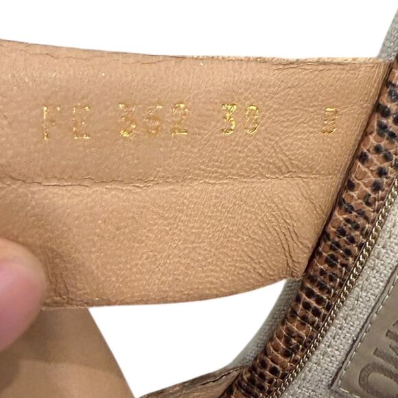 Y2k Salvatore Ferragamo Runway Wedges - Picture 8 of 12